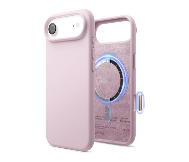 Elago Magsafe Silicon Case do iPhone 17 AIR Light Lilic - 1360516 - zdjęcie